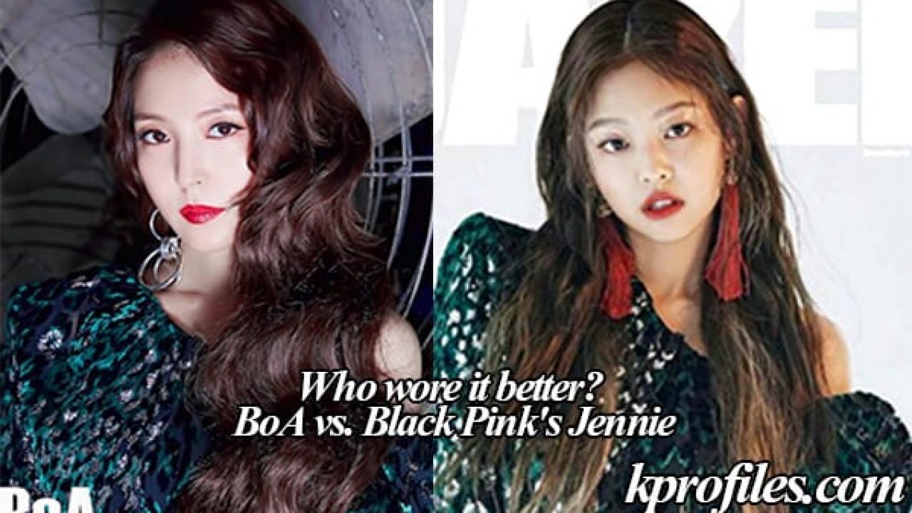 Who Wore It Better Boa Vs Black Pink S Jennie Updated